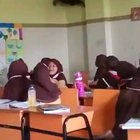 Time-out corner in Indonesia.