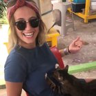 Kitty loves boobies