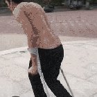 The man can't be stopped