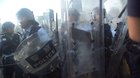 Hong Kong 1 th July Morning, a clash between the police and the people around Legislative Council Complex part a