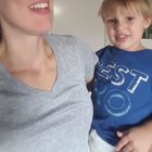 My girlfriends nephew is still working on his diction. Personally, I think he's got it down pat.