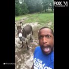 Guy singing the Lion King theme gets some help.